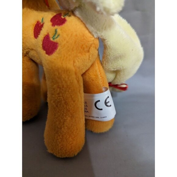 My Little Pony Applejack Apple Orange Stuffed Plush Toy 10in Aurora Hasbro 2013 - Picture 10 of 11
